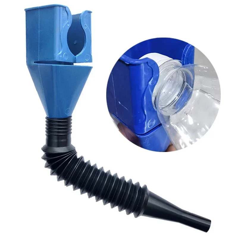 Oil filling Equipment-Folding Telescopic Hose Refueling Funnel