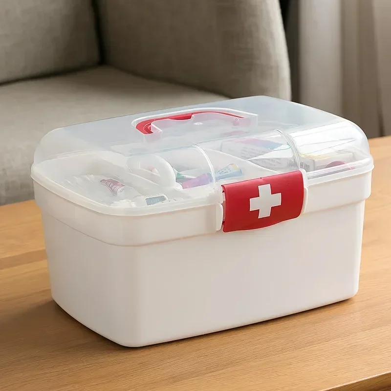 Large Capacity Medicine Organizer Storage