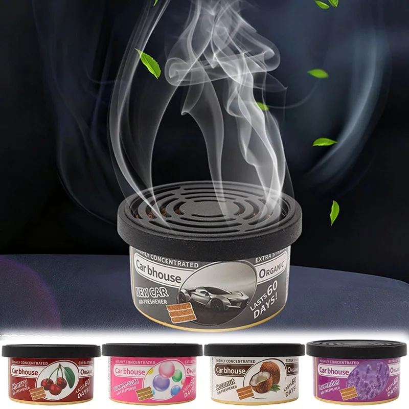 Solid Car Air Freshener Aromatherapy Diffuser 